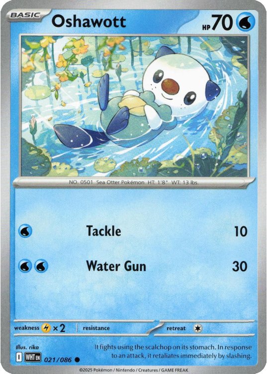 Oshawott - 021/086