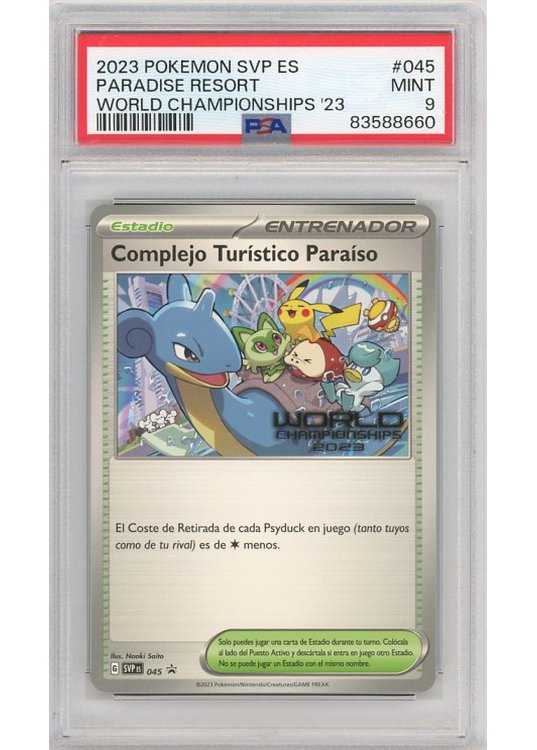 Paradise Resort (Spanish) SVP045 PSA 9