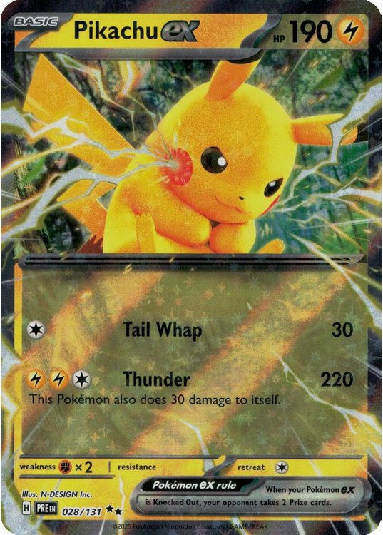 Pikachu ex - 028/131