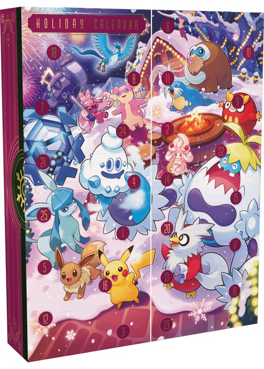 Pokemon TCG julekalender med pokemon kort
