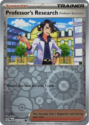 Professor’s Research (Sycamore) - 125/131 - Reverse