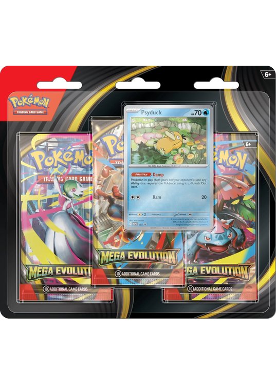 Psyduck blister pack (3 stk.) - ME01 Mega Evolution