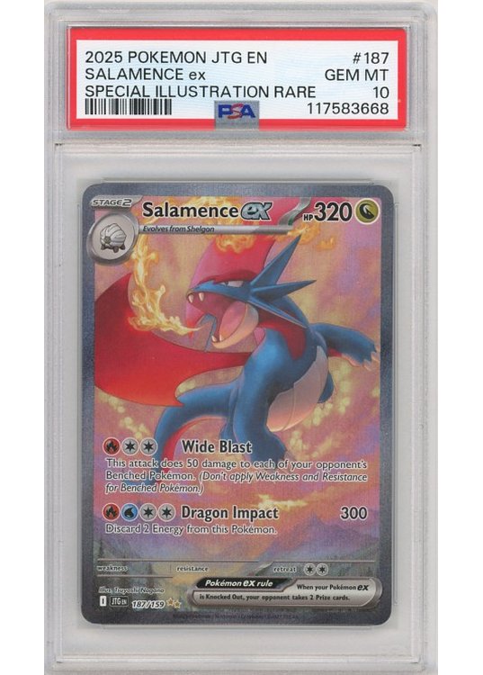 Iono's Bellibolt ex PSA 10 - Gradede pokemon kort på Pokemons.dk