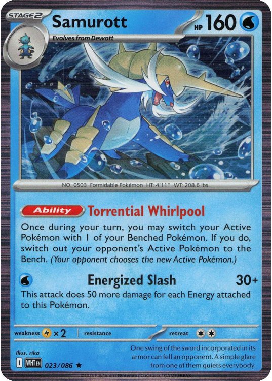 Samurott - 023/086 (Holo)