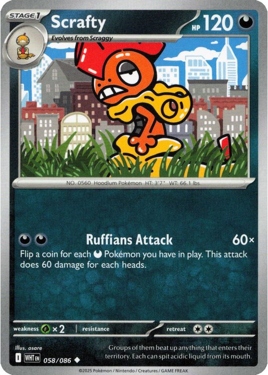 Scrafty – 058/086