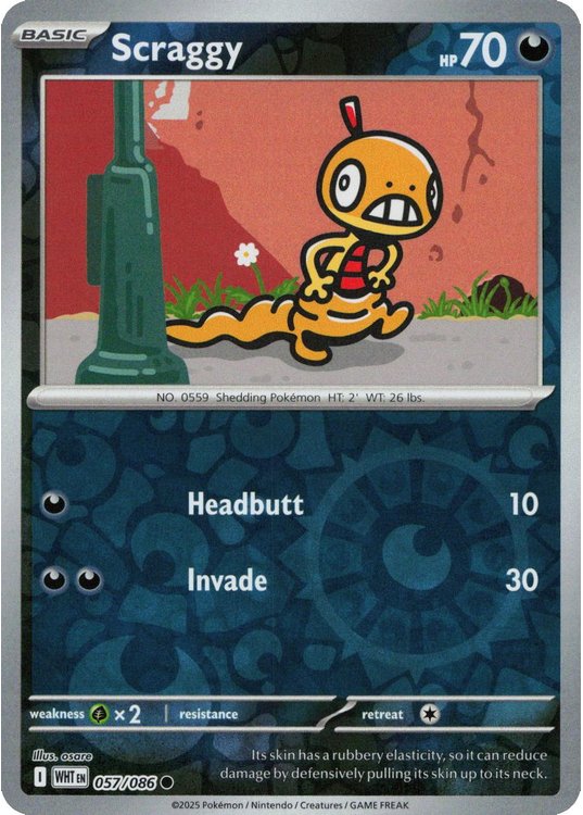 Scraggy – 057/086 – Reverse