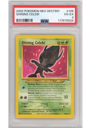 Shining Celebi 106/105 PSA 4