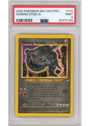 Shining Steelix 112/105 PSA 9