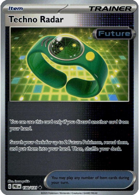 Techno Radar - 130/131 - Reverse