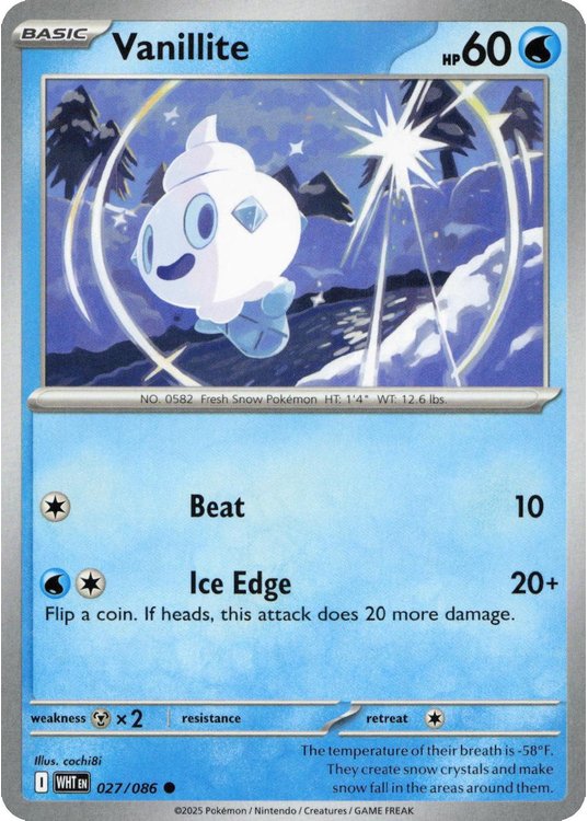 Vanillite - 027/086