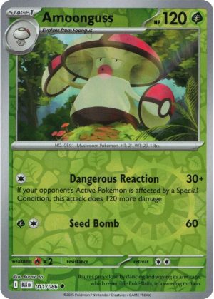 Amoonguss - 011/086 - Reverse