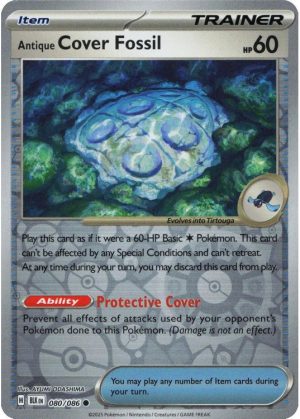 Antique Cover Fossil - 080/086 - Reverse