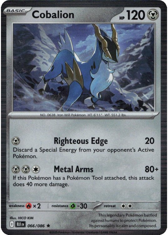 Cobalion – 066/086 (Holo)