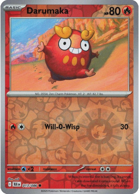 Darumaka - 013/086 - Reverse