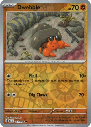 Dwebble - 051/086 - Reverse