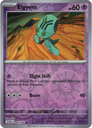 Elgyem - 040/086 - Reverse