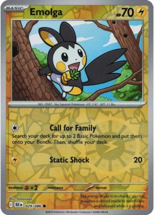 Emolga - 029/086 - Reverse