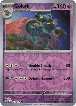 Golurk - 043/086 - Reverse