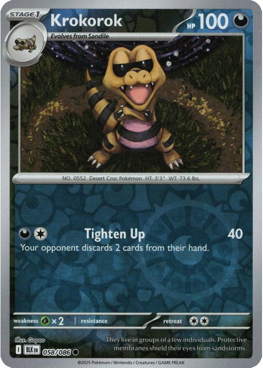 Krokorok – 058/086 – Reverse