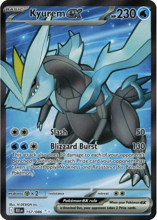 Kyurem ex - 157/086