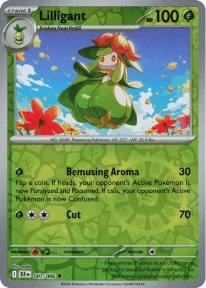 Lilligant - 007/086 - Reverse