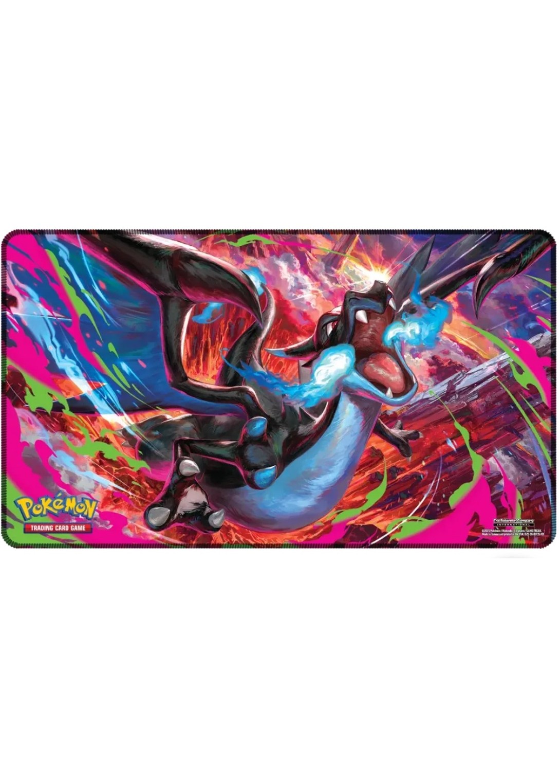 Mega Charizard X ex Ultra-Premium Collection - Playmat med Mega Charizard X