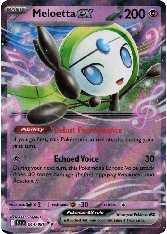 Meloetta ex - 044/086