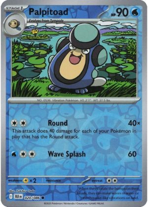 Palpitoad - 020/086 - Reverse