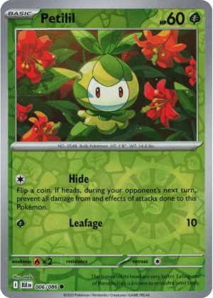 Petilil - 006/086 - Reverse