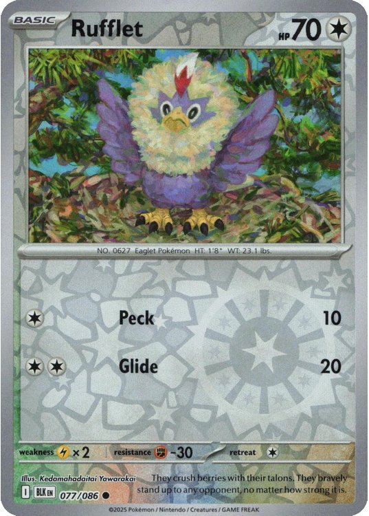 Rufflet – 077/086 – Reverse