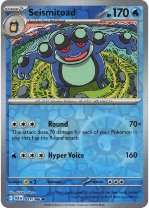 Seismitoad - 021/086 - Reverse