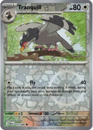 Tranquill - 072/086 - Reverse