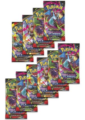 10 Booster Pakker fra ME02 Phantasmal Flames