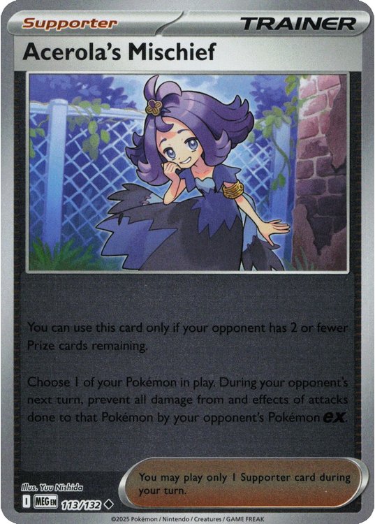 Acerola's Mischief - 113/132 - Reverse