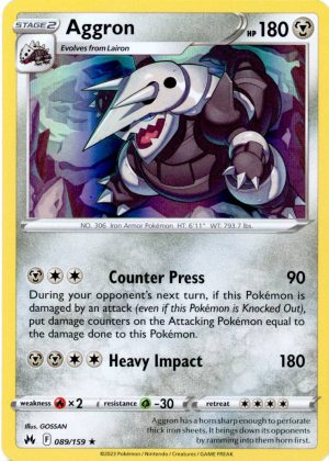 Aggron - 089/159 (Holo)