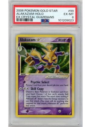 Alakazam * (Goldstar) 99/100 PSA 6