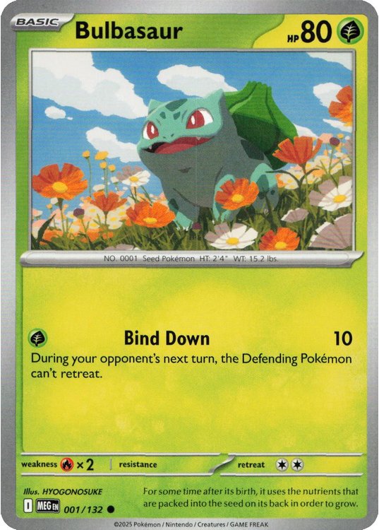 Bulbasaur - 001/132