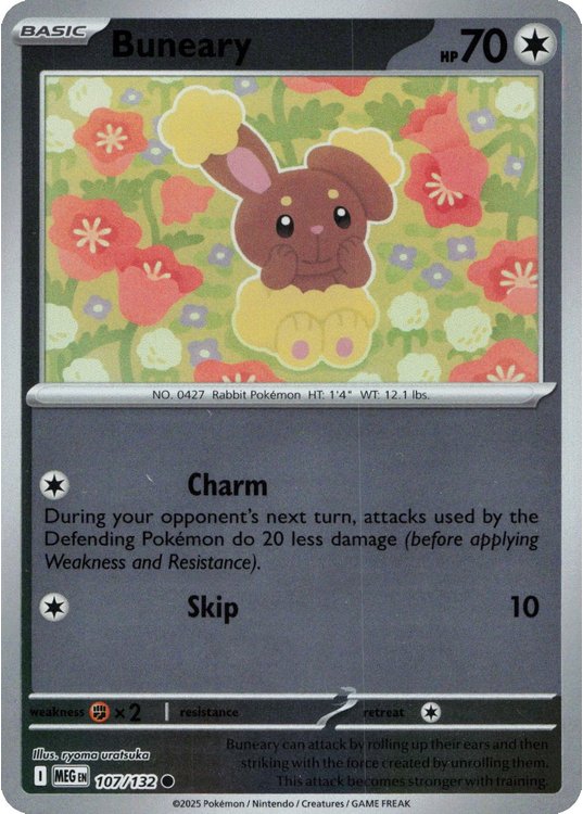 Buneary - 107/132 - Reverse