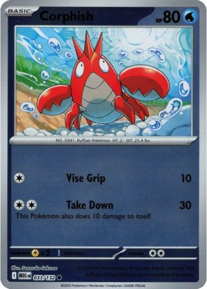 Corphish - 033/132 - Reverse