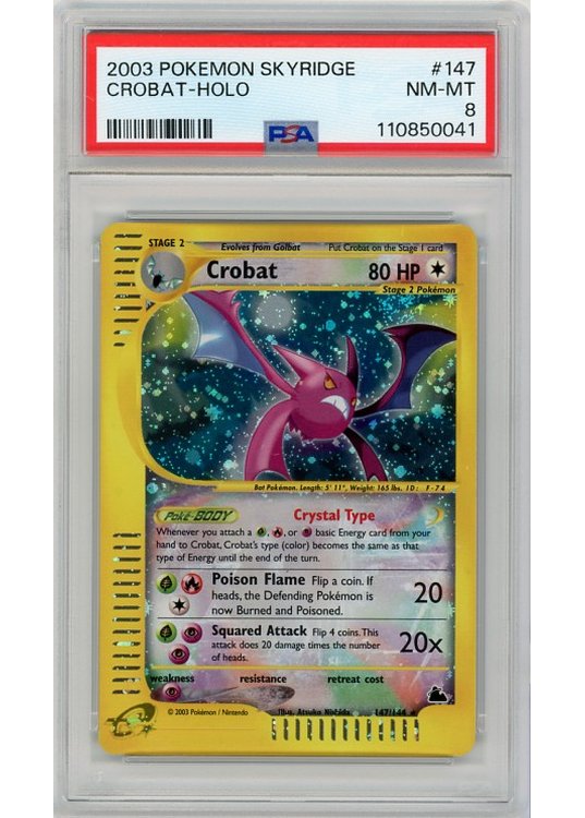 Crobat 147/144 PSA 8