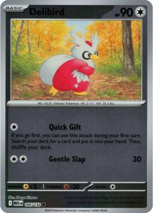 Delibird - 105/132 - Reverse