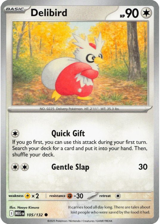 Delibird - 105/132