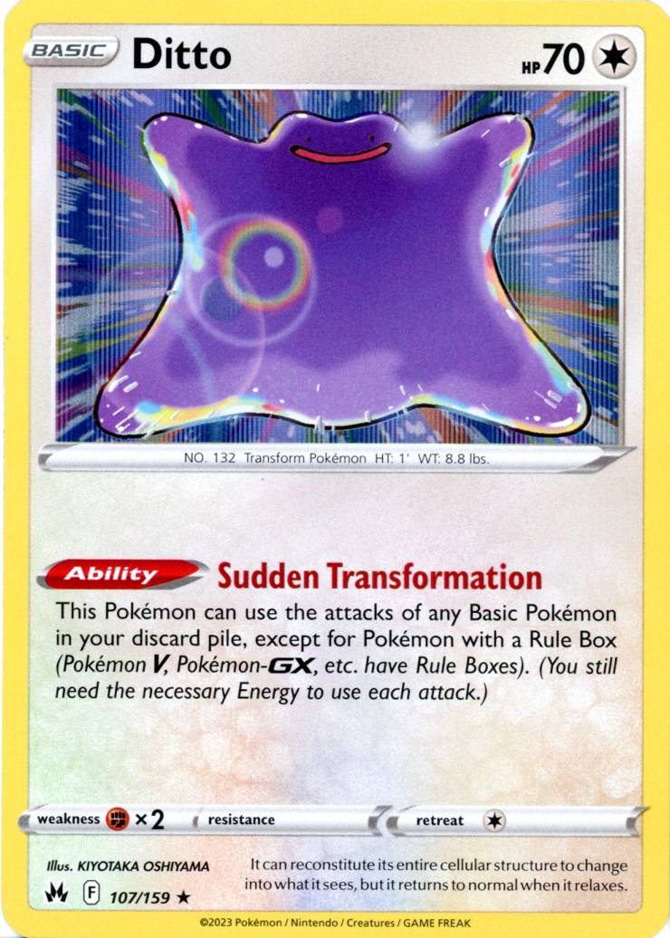 Ditto - 107/159 (Holo)