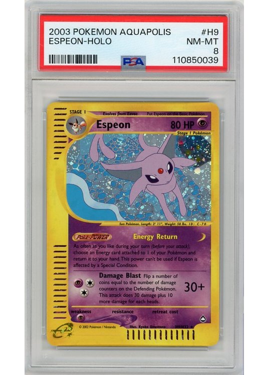 Espeon H9/H32 PSA 8