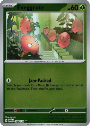 Exeggcute - 004/132 - Reverse