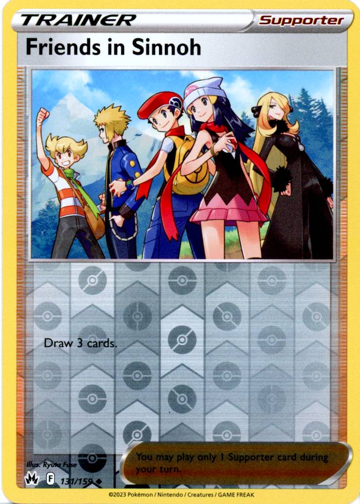 Friends in Sinnoh - 131/159 - Reverse