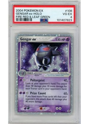 Gengar ex 108/112 PSA 4