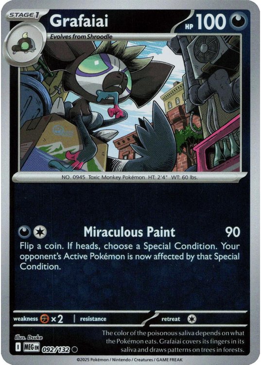 Grafaiai – 092/132 – Reverse