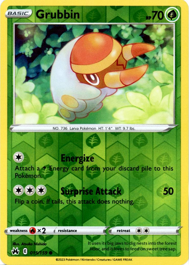 Grubbin - 015/159 - Reverse