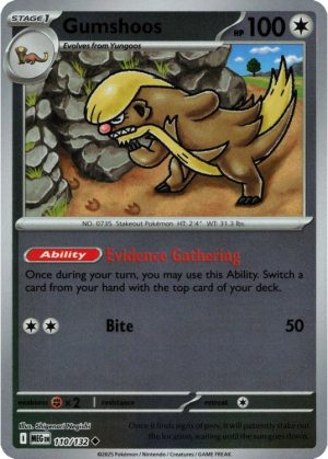 Gumshoos - 110/132 - Reverse